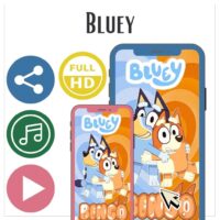 Video invitación de Bluey