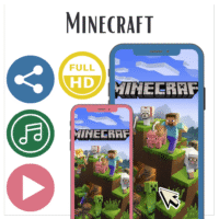 Video invitación de Minecraft