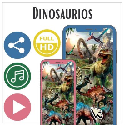 Video invitación de Dinosaurios