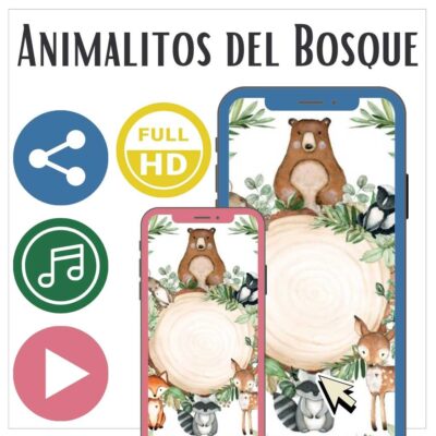 Video invitación de Animalitos del Bosque