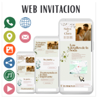 Web Invitacion 100% personalizada