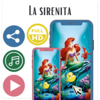 Video invitación de La Sirenita