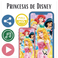 Video invitación de Princesas de Disney