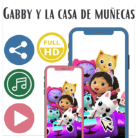 Video invitación de Gabby y la casa de muñecas
